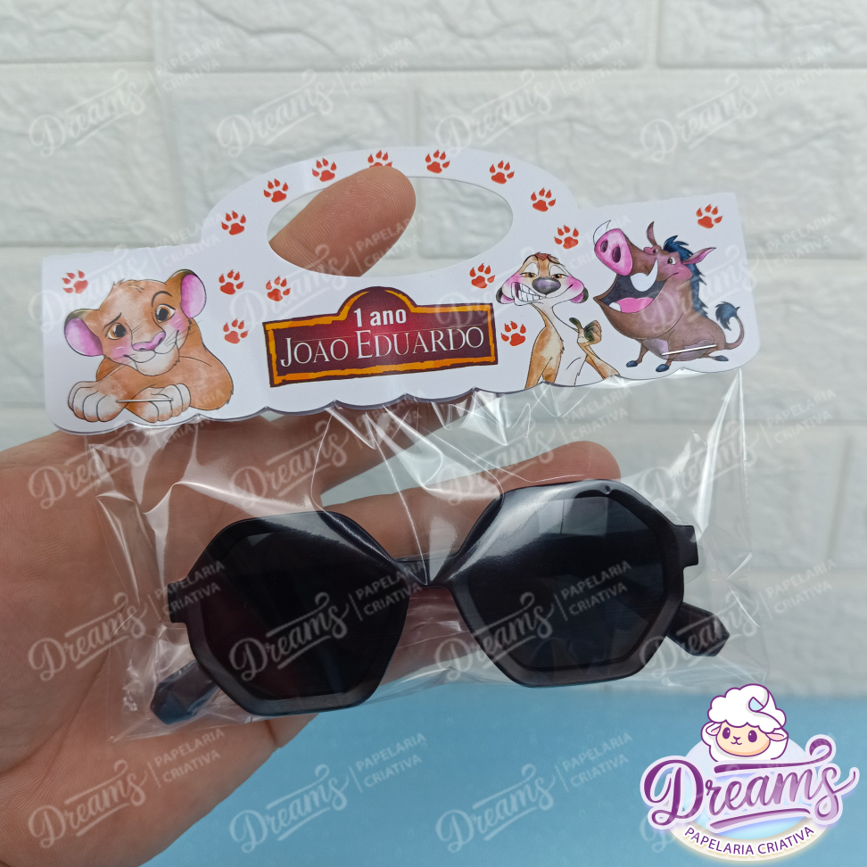 Kit com 15 Óculos Personalizados para Festa – Rei Leão - #3