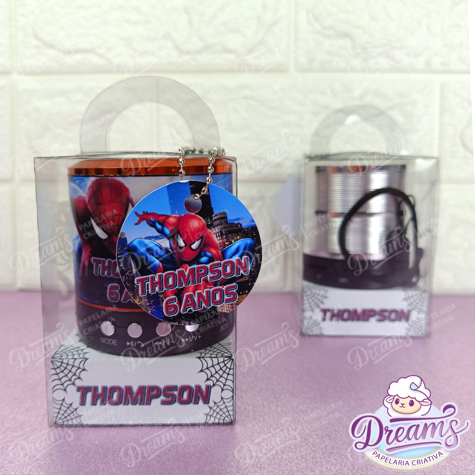 Kit com 20 Caixas de Som Bluetooth 887 Personalizadas – Homem-Aranha - #4