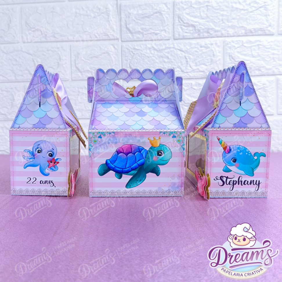 Kit Dreams Hiper Personalizado – Sereia | 20, 30 ou 50 Caixas - #21