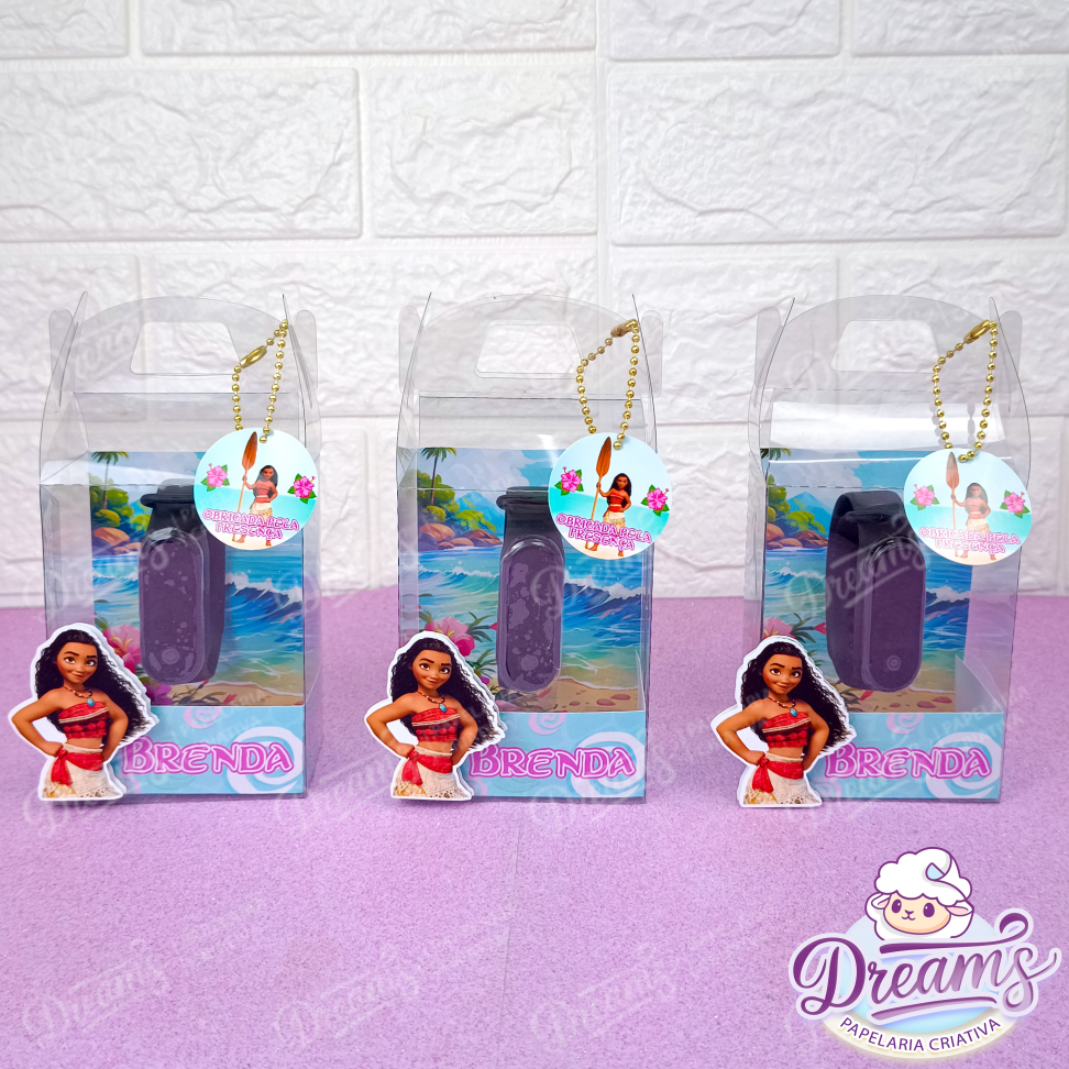 Kit com 10 Relógios Digitais Personalizados – Moana - #8