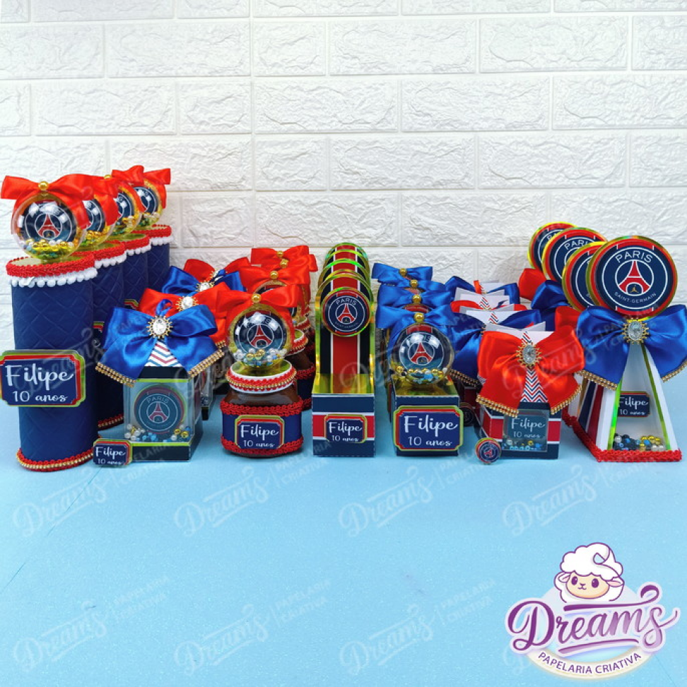 Kit Dreams Mega com 26 Itens Personalizados – PSG - #4