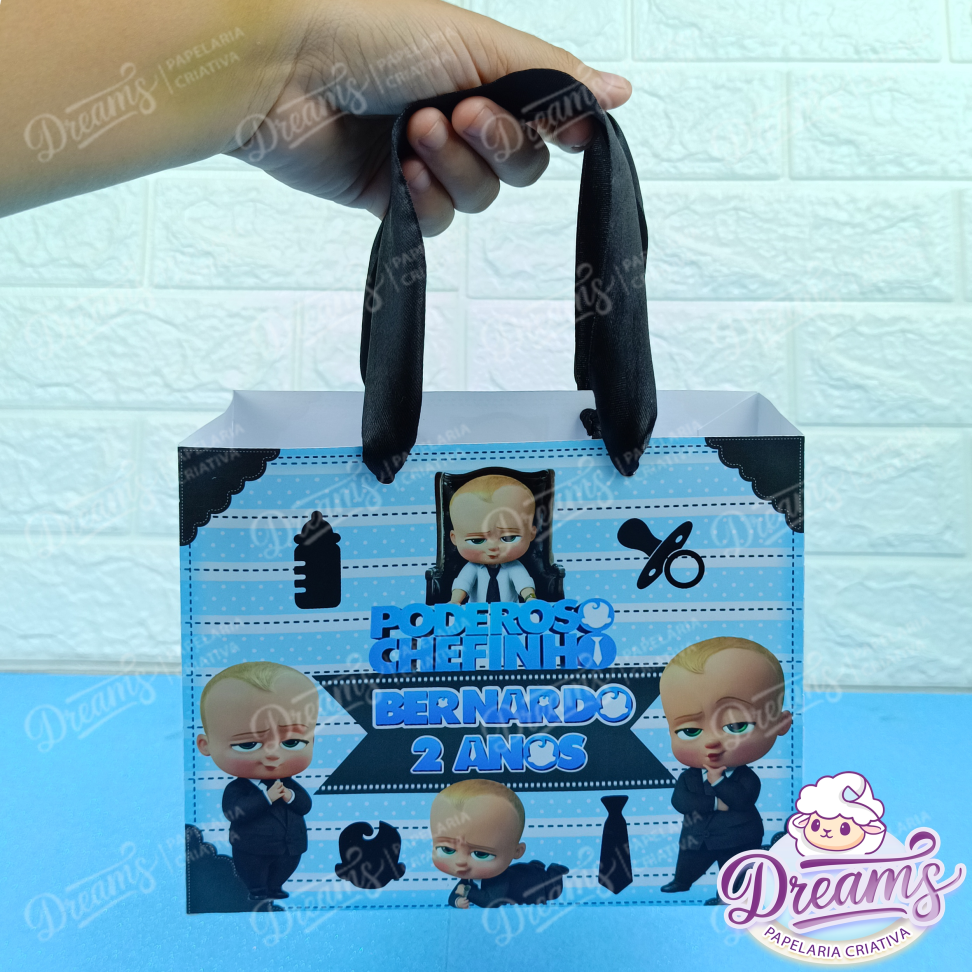 Kit com 20 Sacolinhas Personalizadas – Poderoso Chefinho - #3