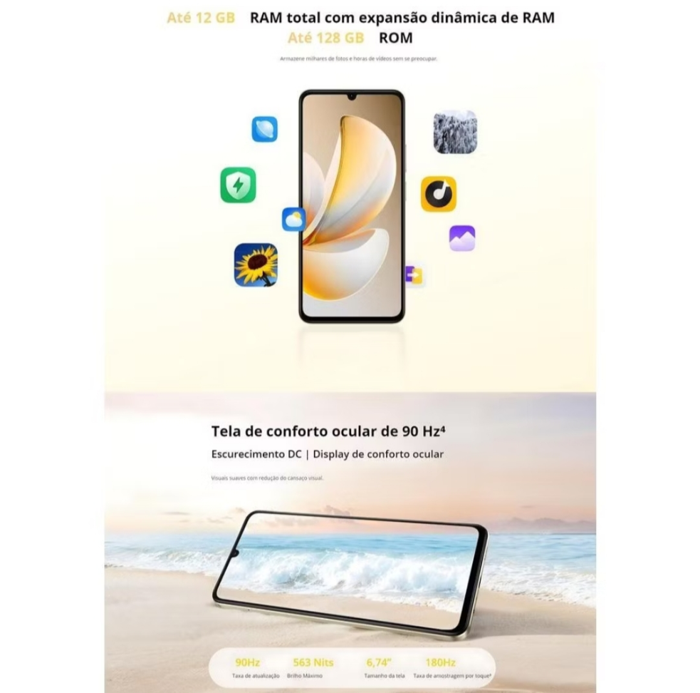 REALME NOTE 70 PRETO 128GB 4GB RAM - #2