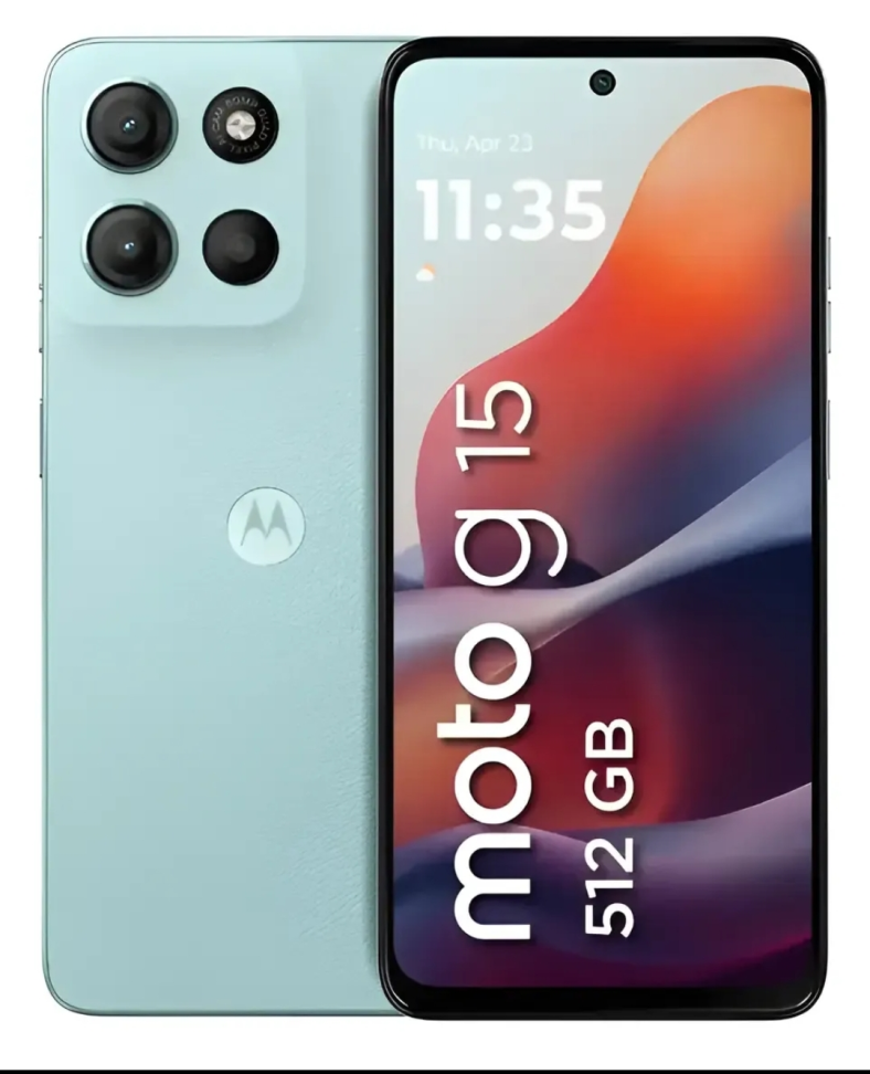 MOTOROLA MOTO G15 512GB 4GB RAM AZUL CLARO