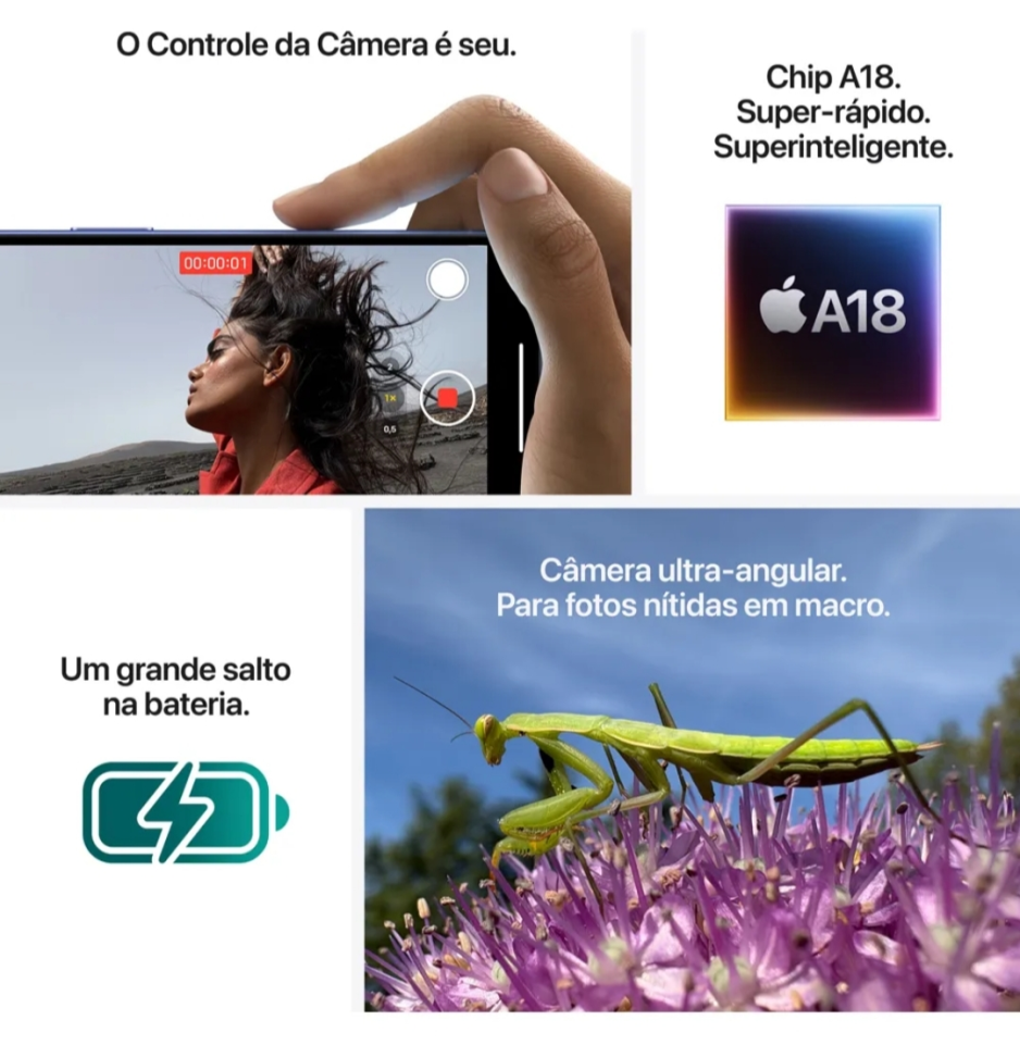 IPHONE 16 128GB PRETO LACRADO - #4