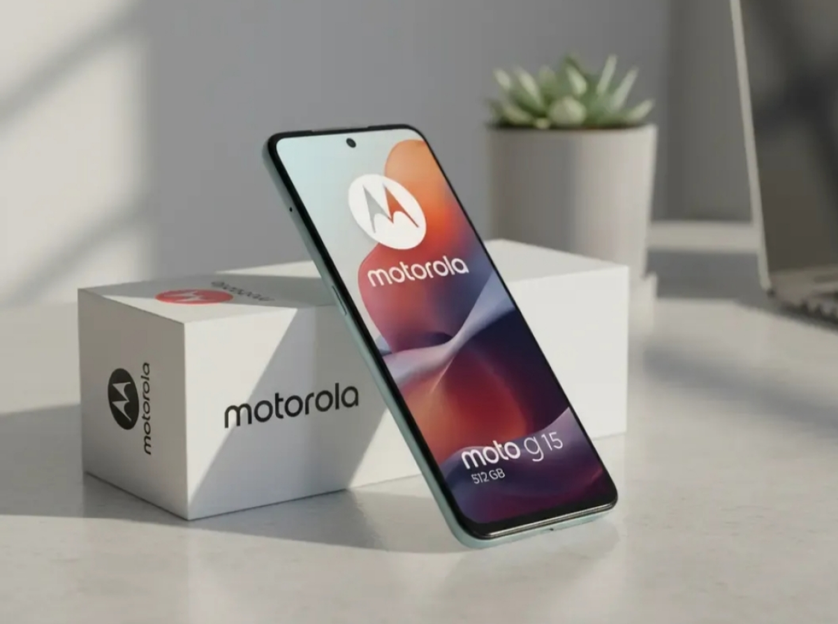 MOTOROLA MOTO G15 512GB 4GB RAM AZUL CLARO