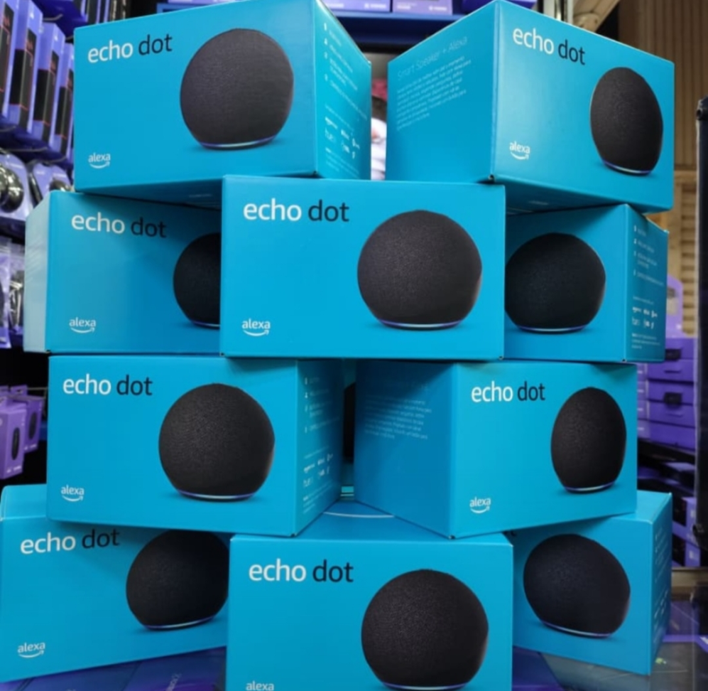 ALEXA ECHO DOT 5° GERAÇÃO PRETO - #1