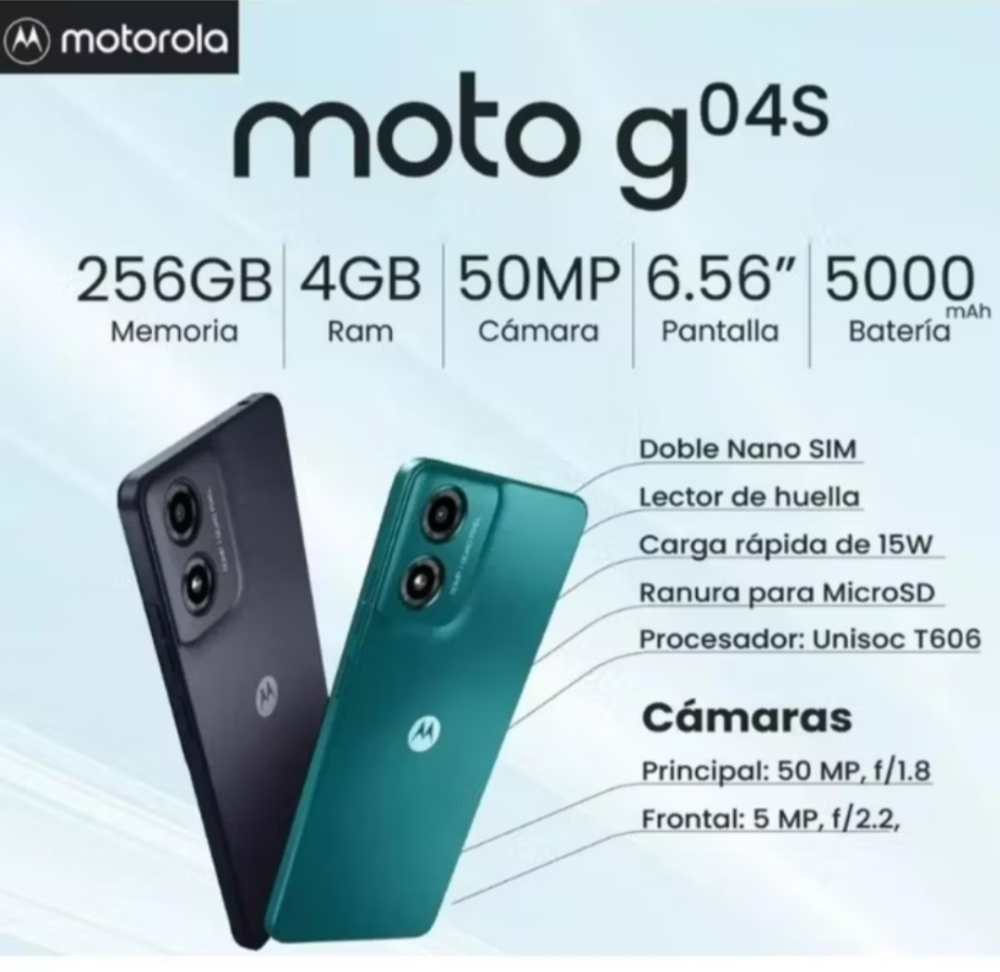 MOTOROLA MOTO G04S VERDE 256GB 4GB RAM - #2
