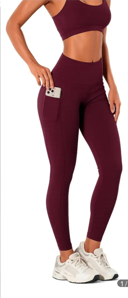 Legging Arazul Cor Vinho Tam Gr