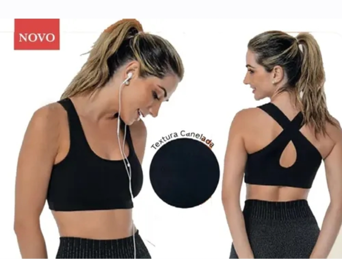 Top Demillus Gota Cor Preto Tam 48