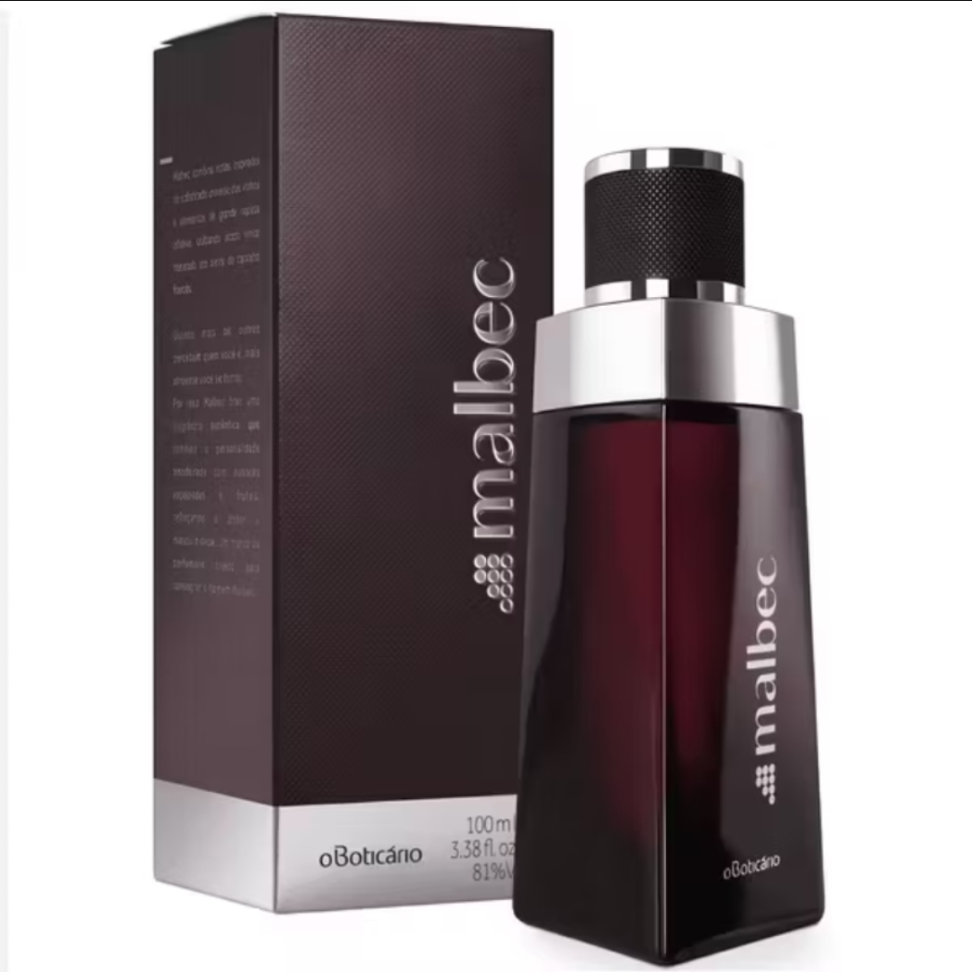 Colônia Malbec Tradicional 100ml