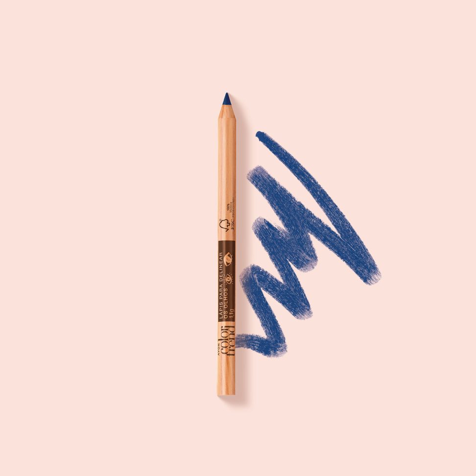 Lápis Delineador Azul Matte Color Trend