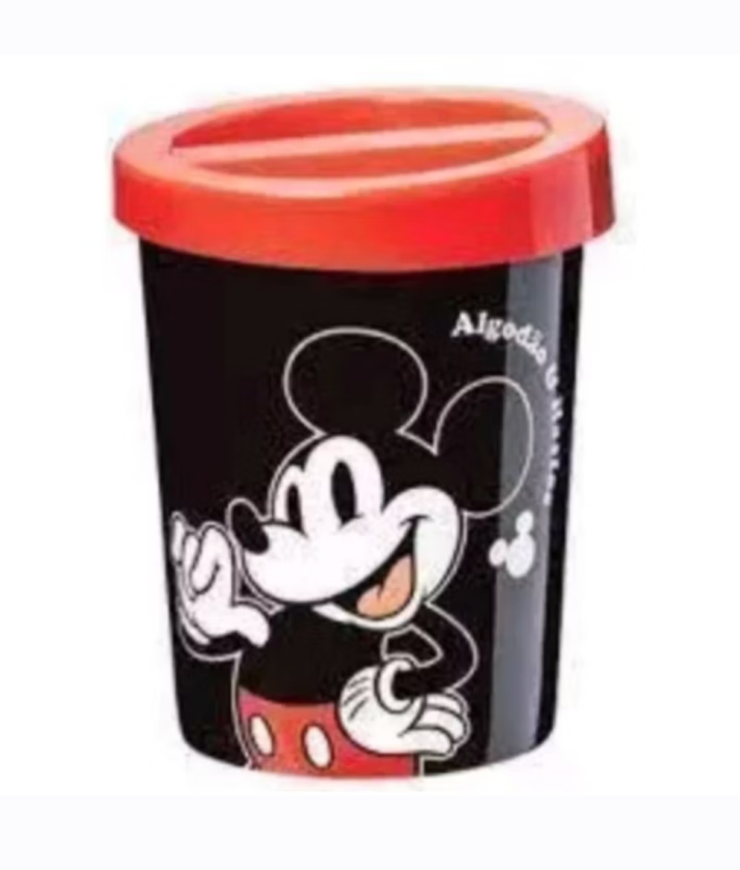 Porta Algodão e Hastes flexíveis Disney