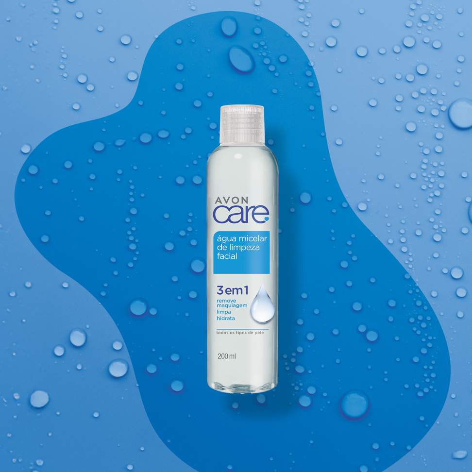 Água Micelar 3 em 1 Care 200ml