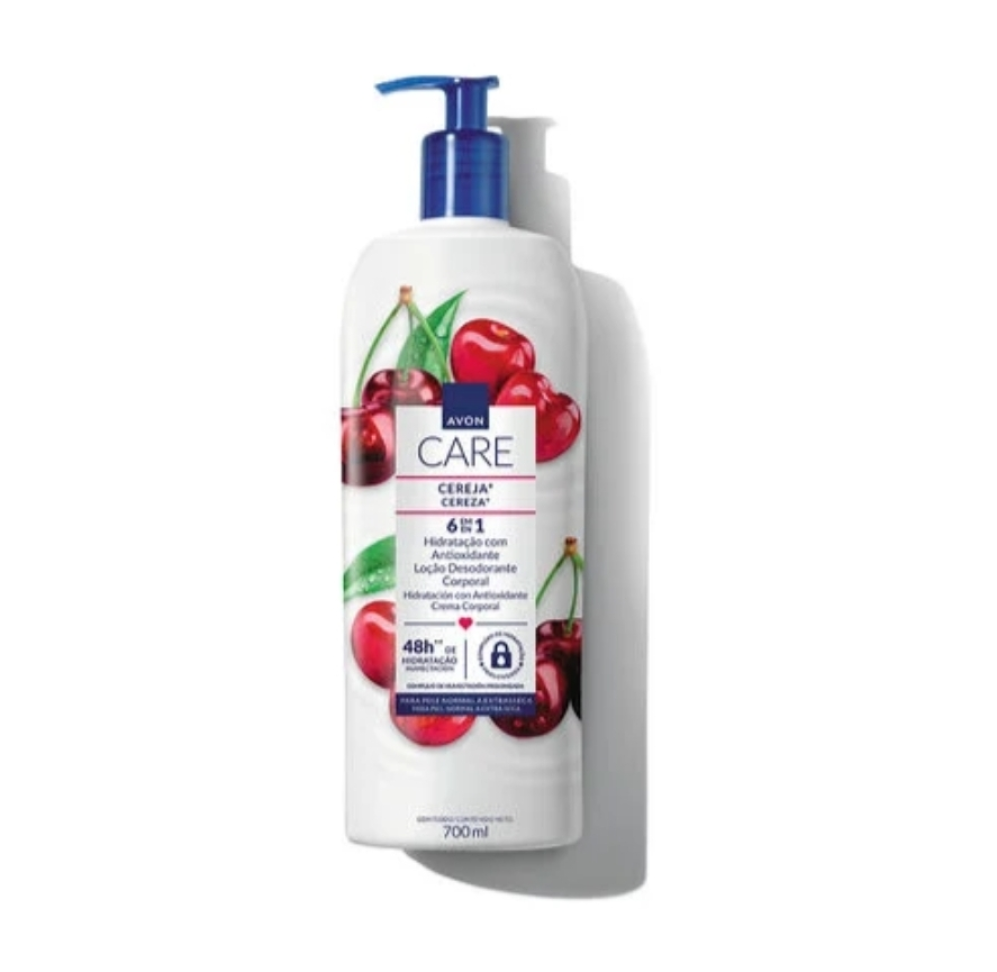 Hidratante Corporal Cereja - Todos os tipos de pele  700ml
