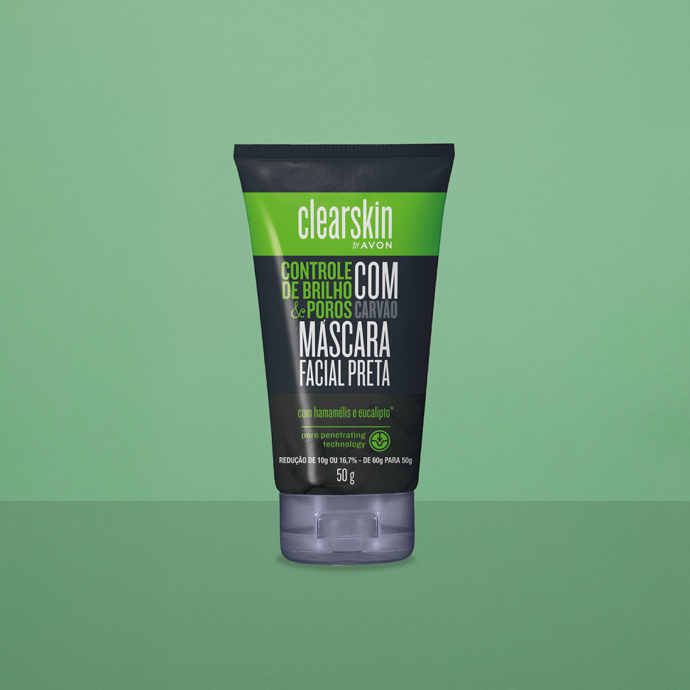 Máscara Facial Purificante com Carvão Clearskin  50g - #3
