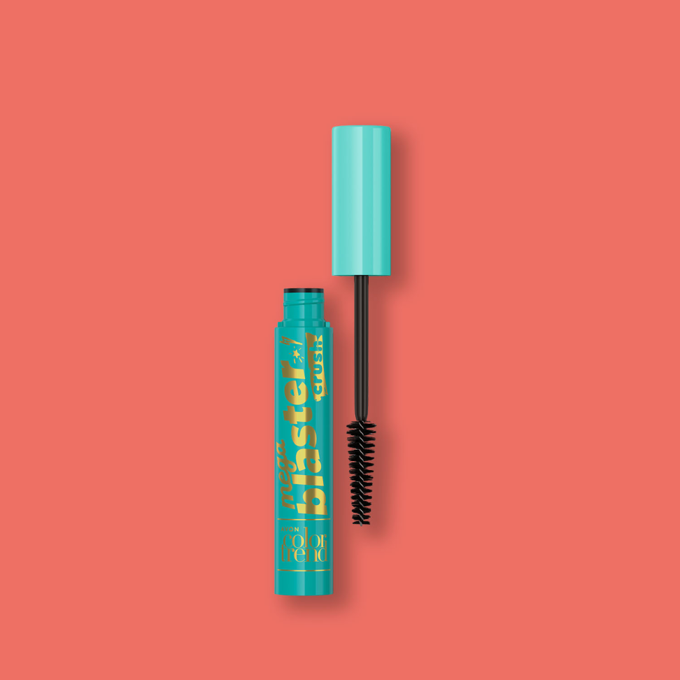 Máscara de Cílios Mega Blaster Crush Color Trend - Extra Volume