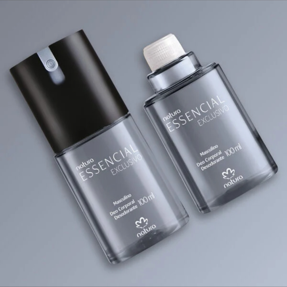 Deo Corporal Essencial Excusivo Masculino 100ml + Refil GRÁTIS