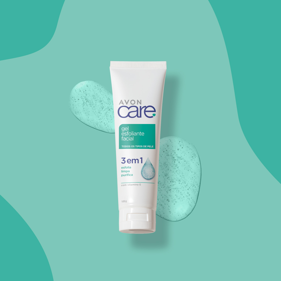 Gel Esfoliante Facial 3 em 1 80g