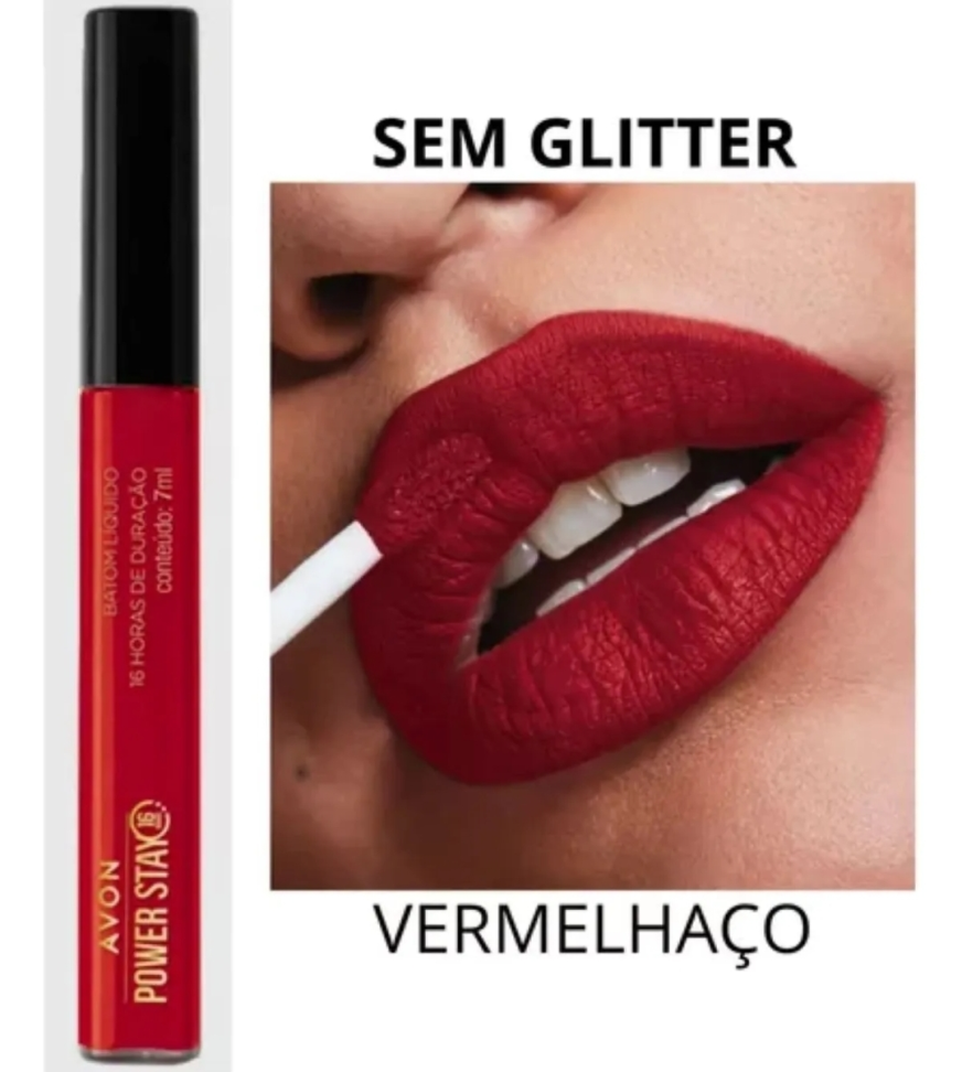 Batom Líquido Vermelhaço Matte Power Stay 16h