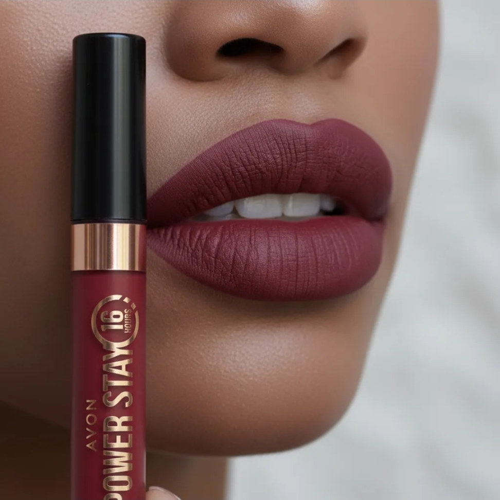 Batom Líquido Marrom Rubi Matte Power Stay 16 horas