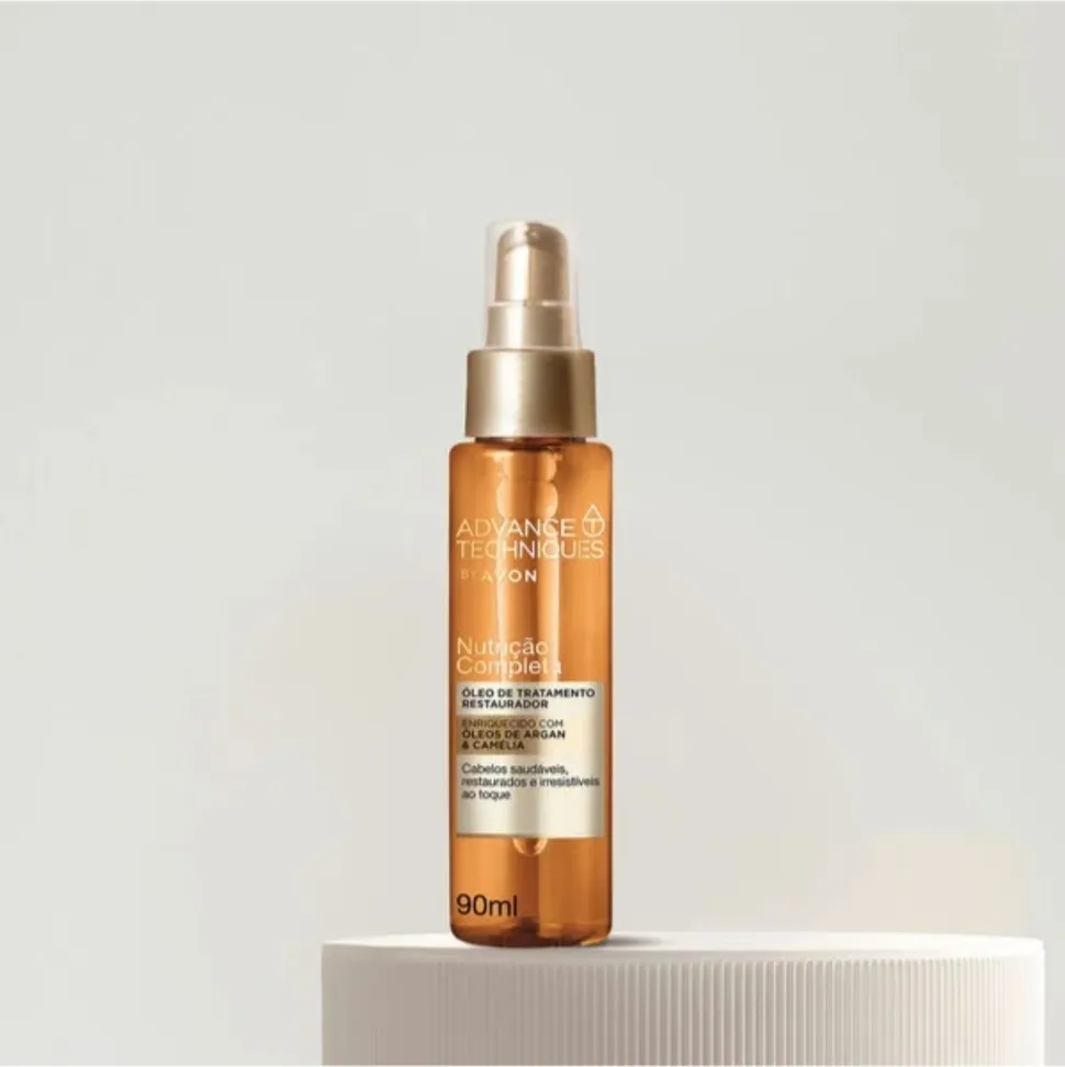 Óleo capilar Advance Techniques Restaurador & Nutrição Argan e Camélia 90ml - #1