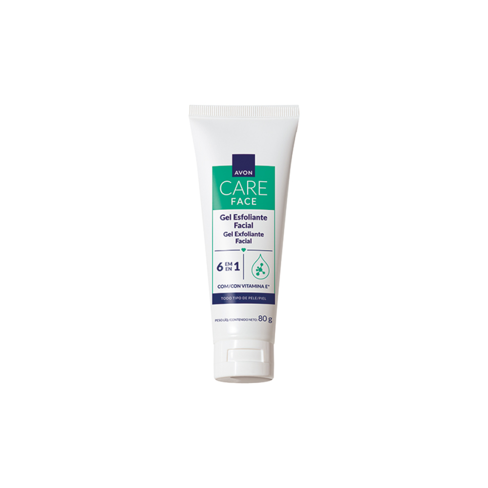 Gel Esfoliante Facial Care 6 em 1 80g