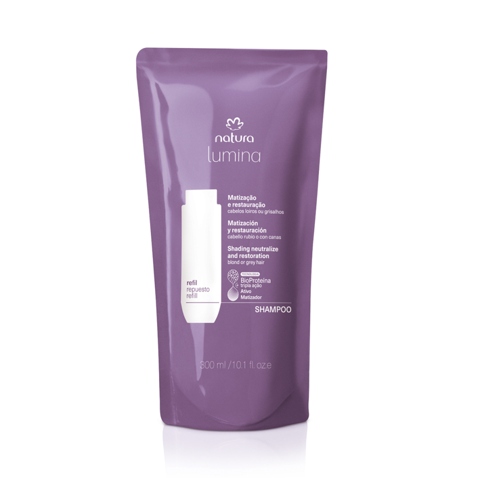 Refil Shampoo Matizador Lumina 300ml