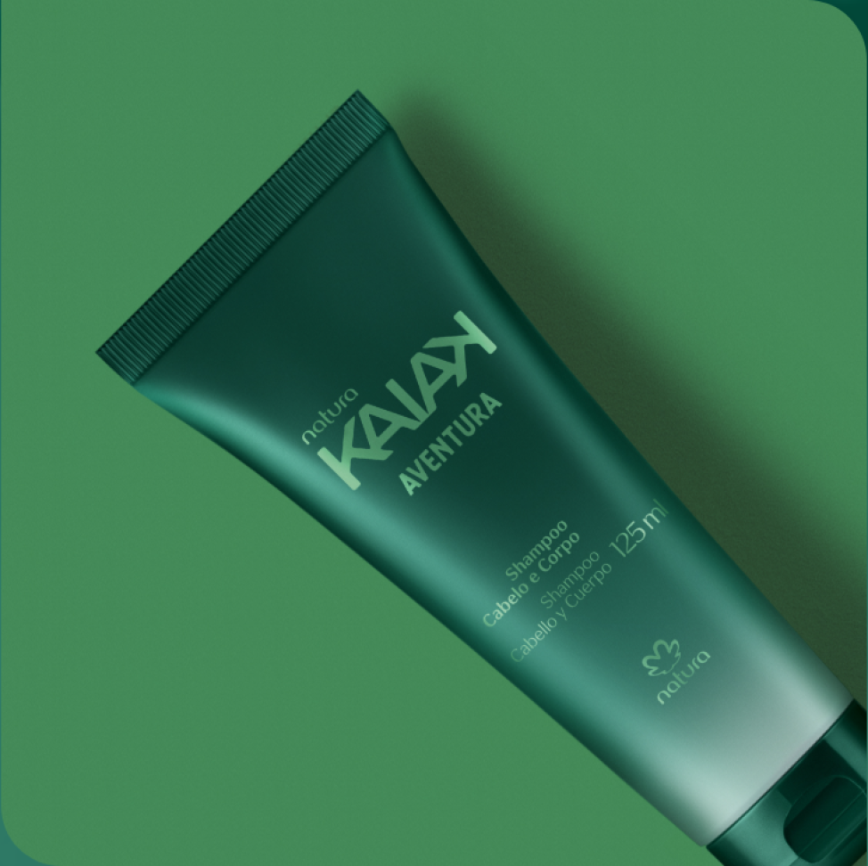 Shampoo Cabelo & Corpo Kaiak Aventura 125ml