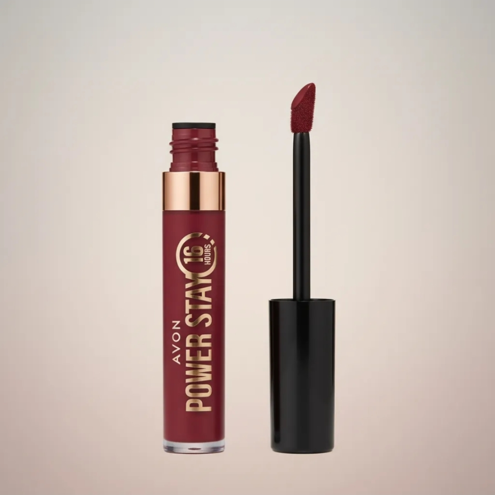 Batom Líquido Marrom Rubi Matte Power Stay 16 horas