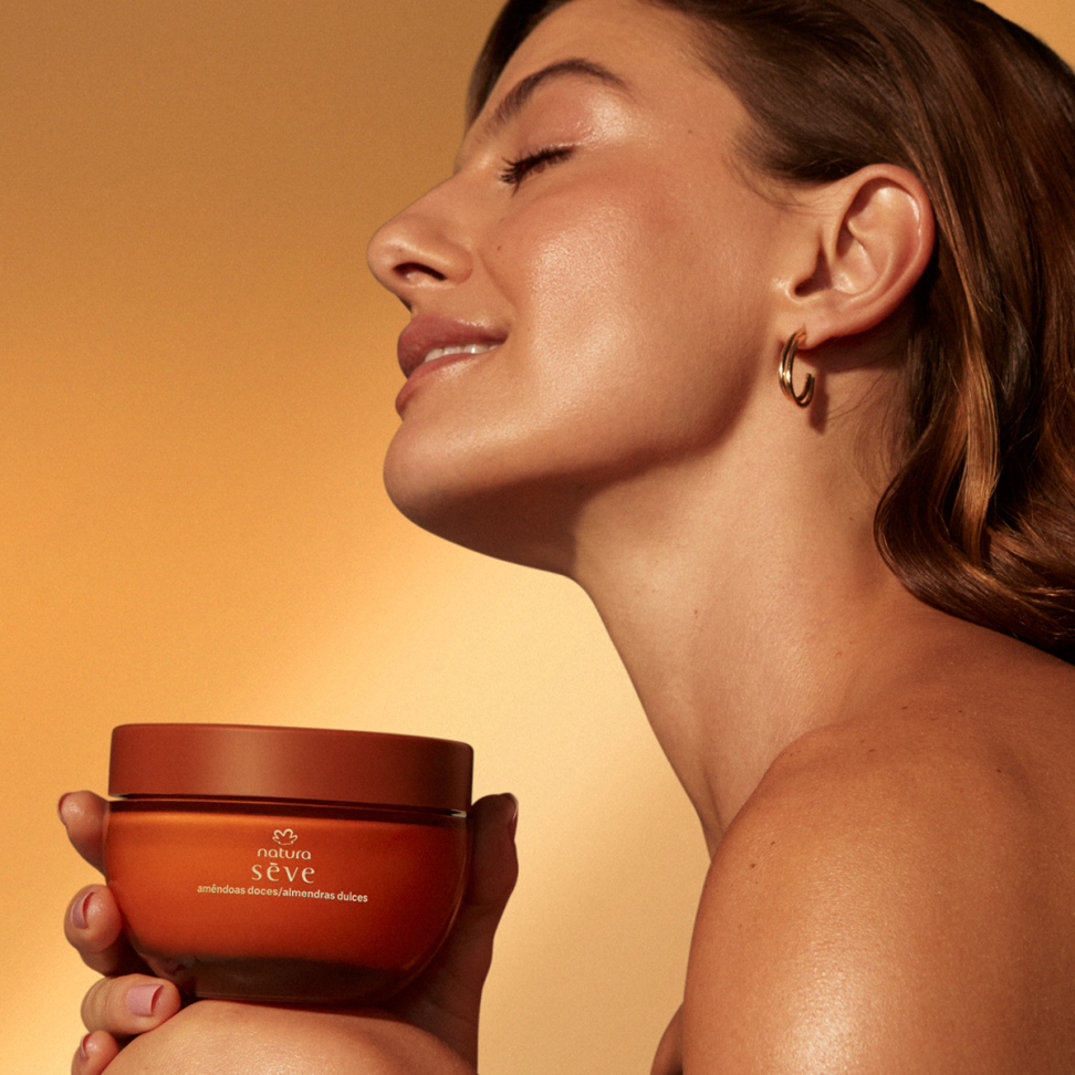 Creme Hidratante Perfumado Corp Amêndoas Doces Seve 200g