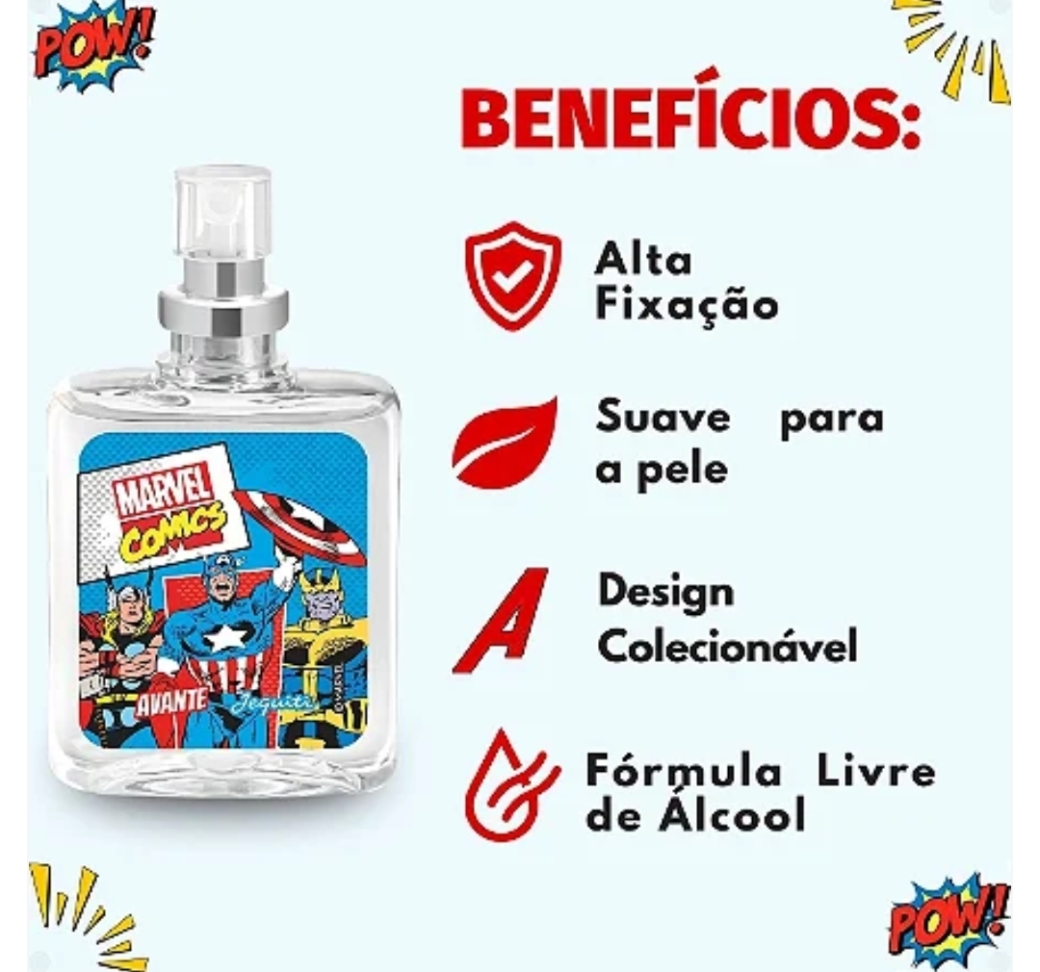 Colônia Marvel Comics Avante 25ml