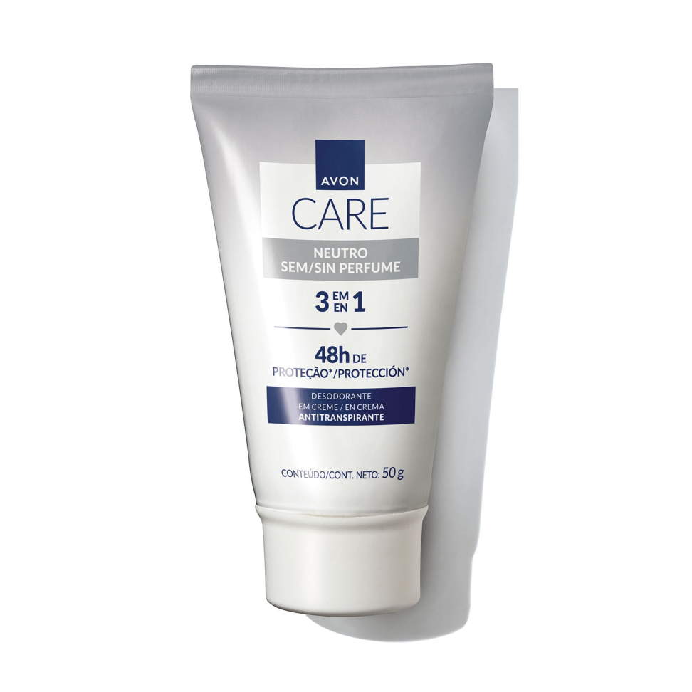 Desodorante Creme Sem Perfume 50g 48h de Proteção