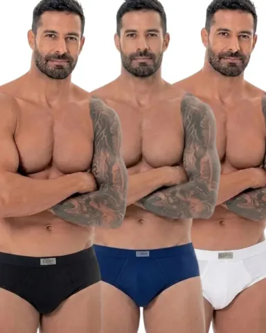 Cueca Slip Vik Marinho Tam Gr