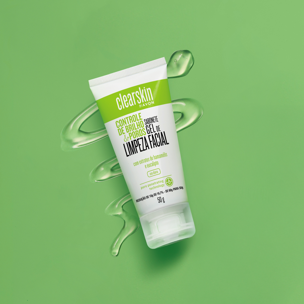 Gel de Limpeza Facial Clearskin 50g - Pele Mista a Oleosa
