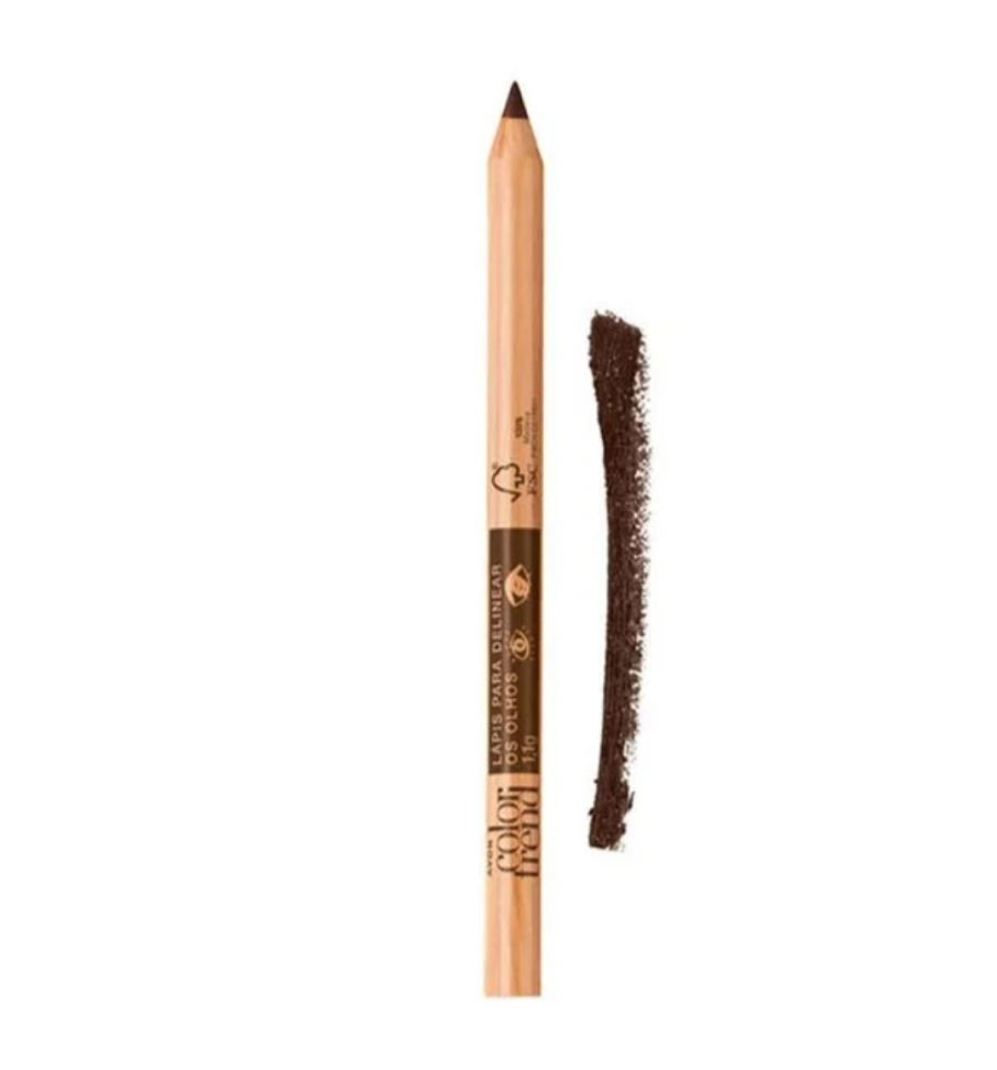 Lápis Delineador Marrom Matte Color Trend