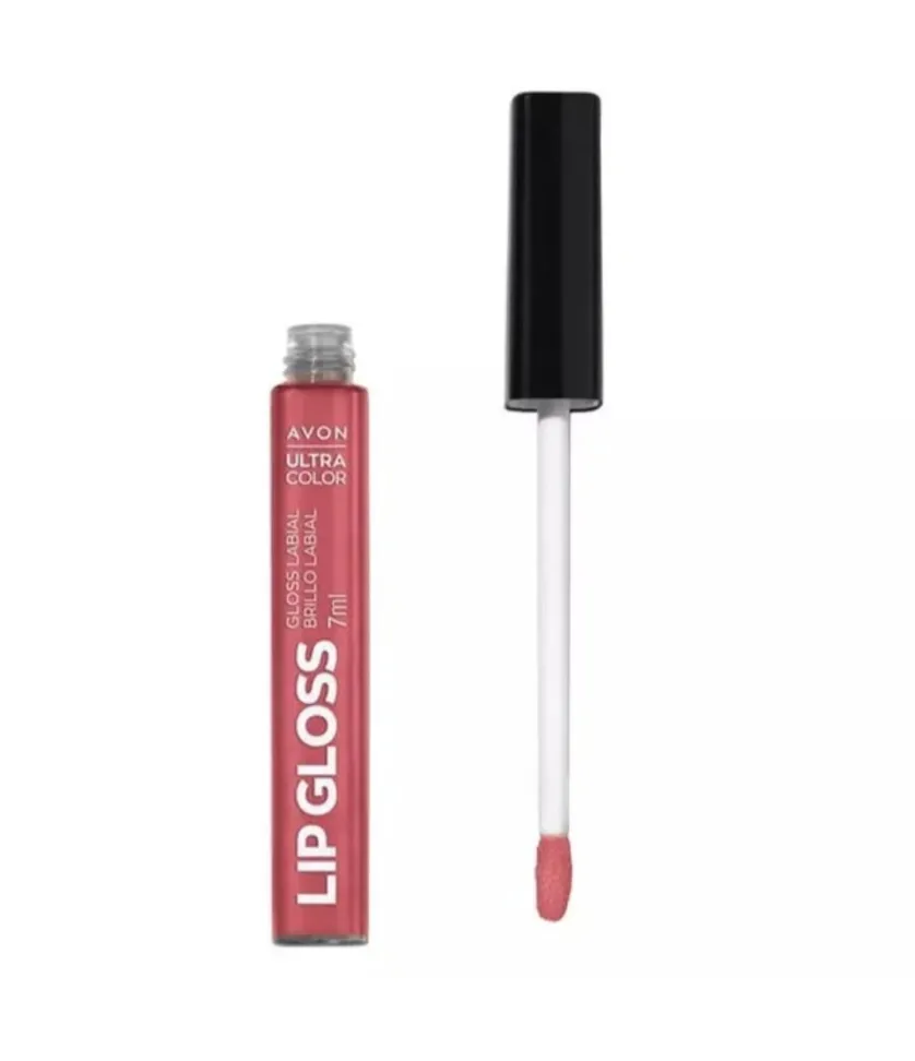Lip Gloss labial Nude Glow Brilhante Ultra Color - #1