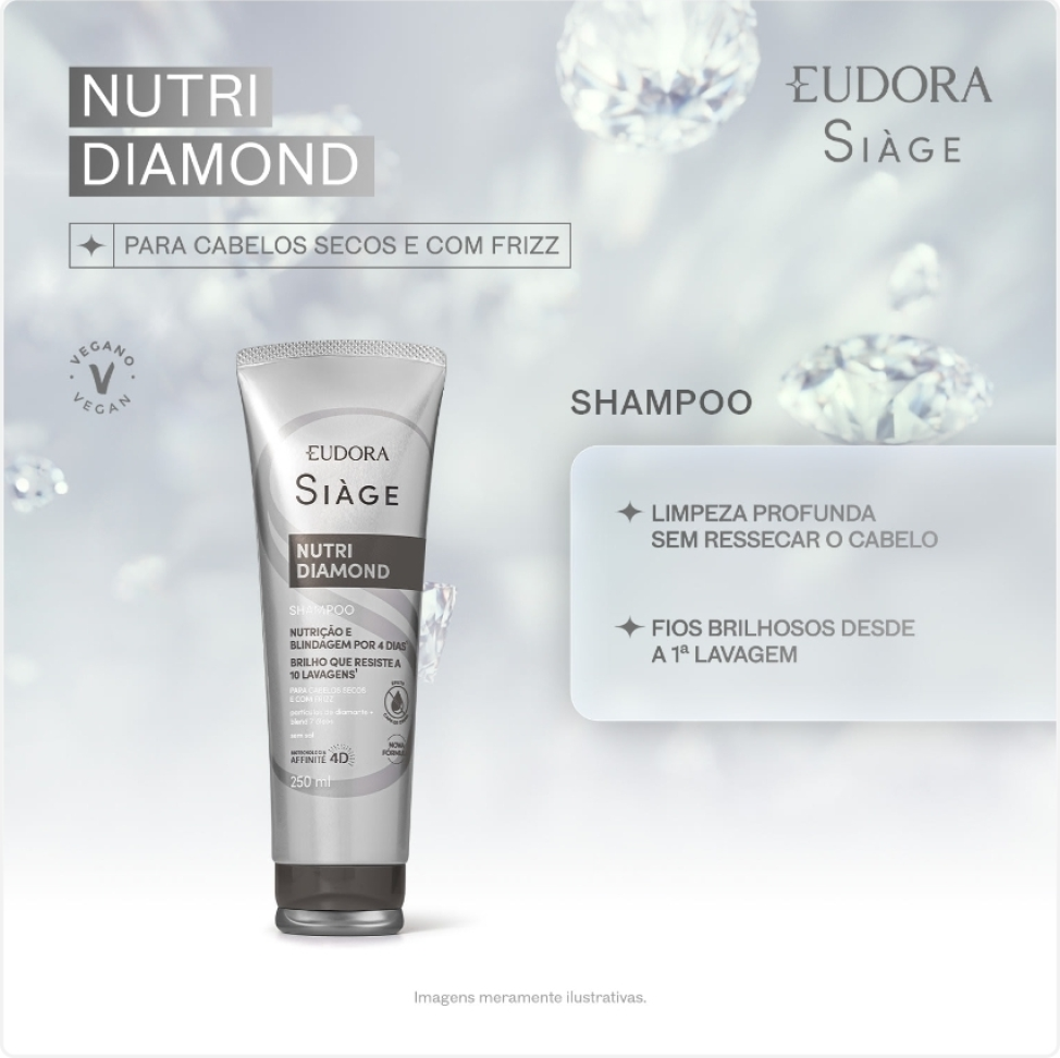 Shampoo Siage Nutri Diamond 250ml - #3