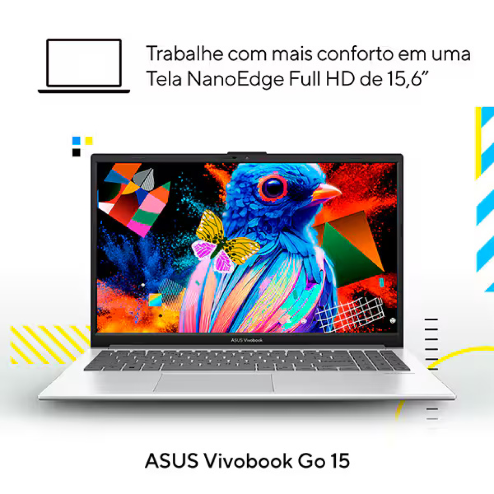 Notebook Asus Vivobook Go 15, Intel Core I3, 8GB Cx Lacrada - #2