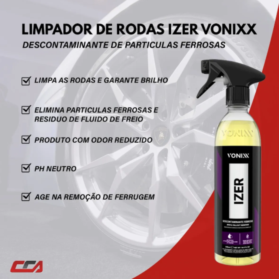 Descontaminante Ferroso Izer Para Rodas Automotivas - Vonixx - #1