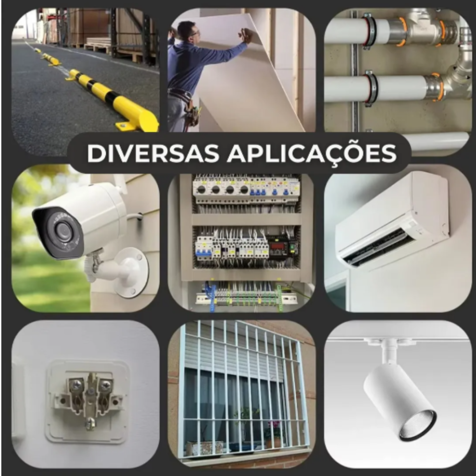 Pistola De Fixação Finca Pino Manual Rebites + Acessórios - #1