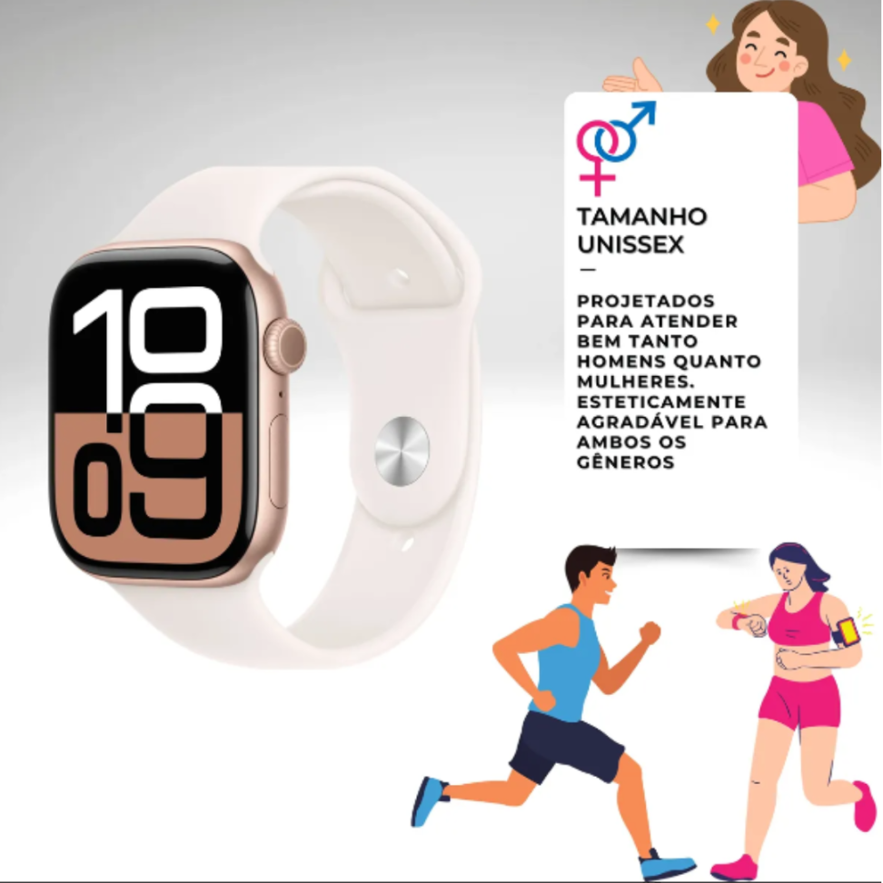 Relógio Smartwatch S10 Serie 10 Chatgpt + Brindes Lanç 2026 - #3