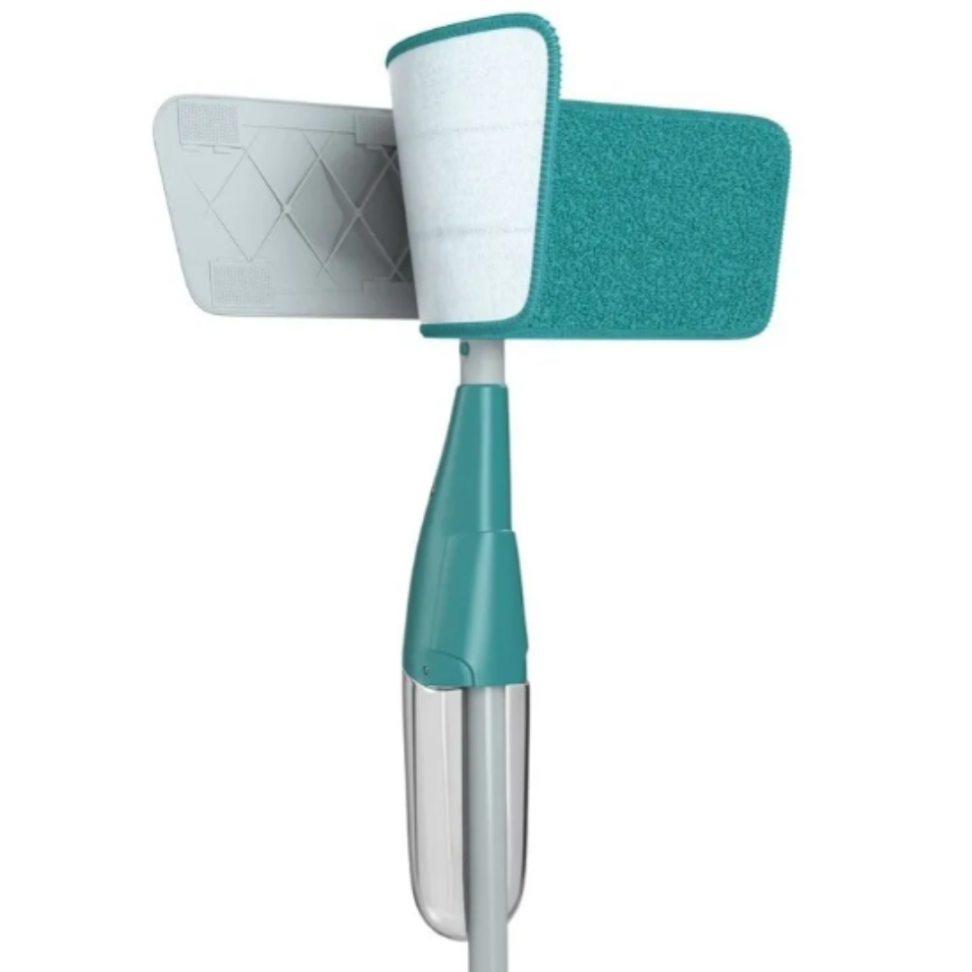 Mop Spray Fit Microfibra Verde Reservatório 365ml Flash Limp - #2