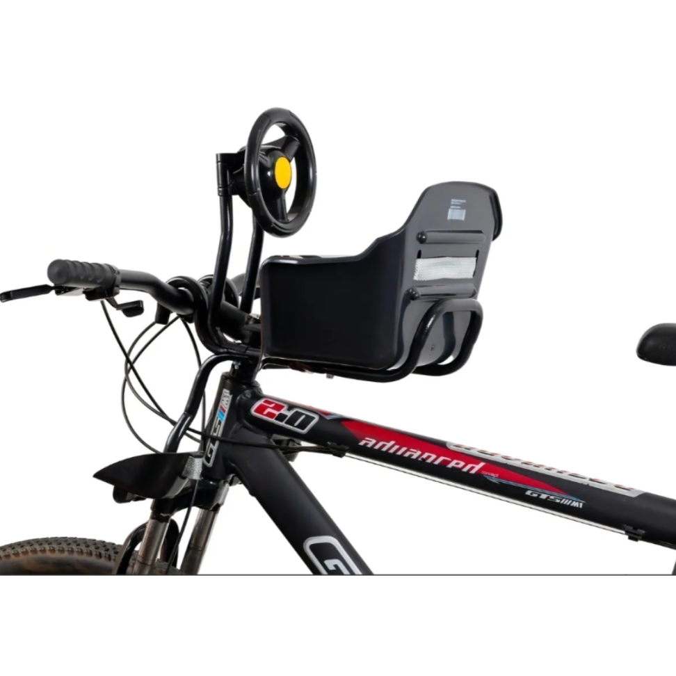 Podja cadeirinha bicicleta aro 29 dianteira/frontal cor preto - #3