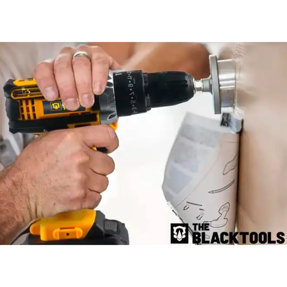 Parafusadeira Furadeira De Impacto The Black Tools Profissional TB-21PX 2 Baterias Com Maleta 60Hz Amarelo - #1