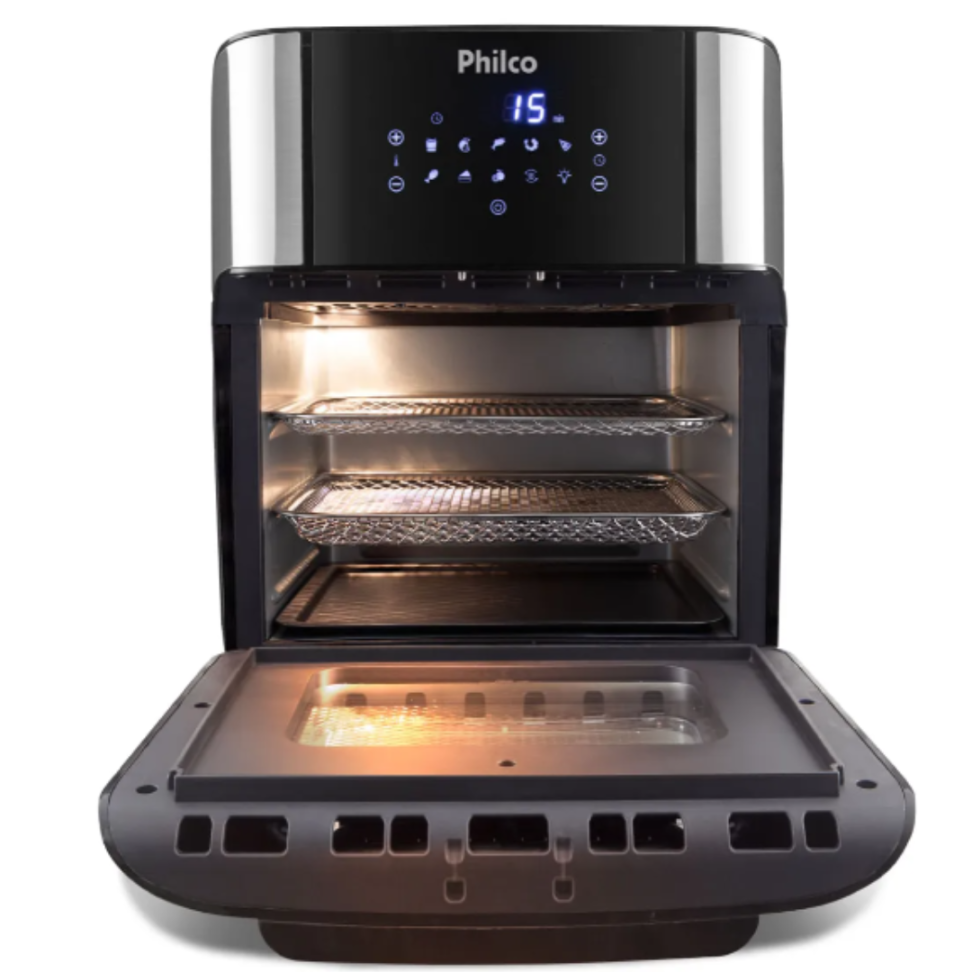 Fritadeira Elérica Air Fryer Oven Philco Pfr2200 12 litros 4 Em 1 1800w Cor Preta - #5