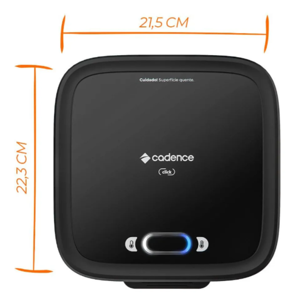 Grill Sanduicheira Cadence SAN400 Elétrica Chapa Misteira Tostex Tostequeira Hambúrguer Click - #1