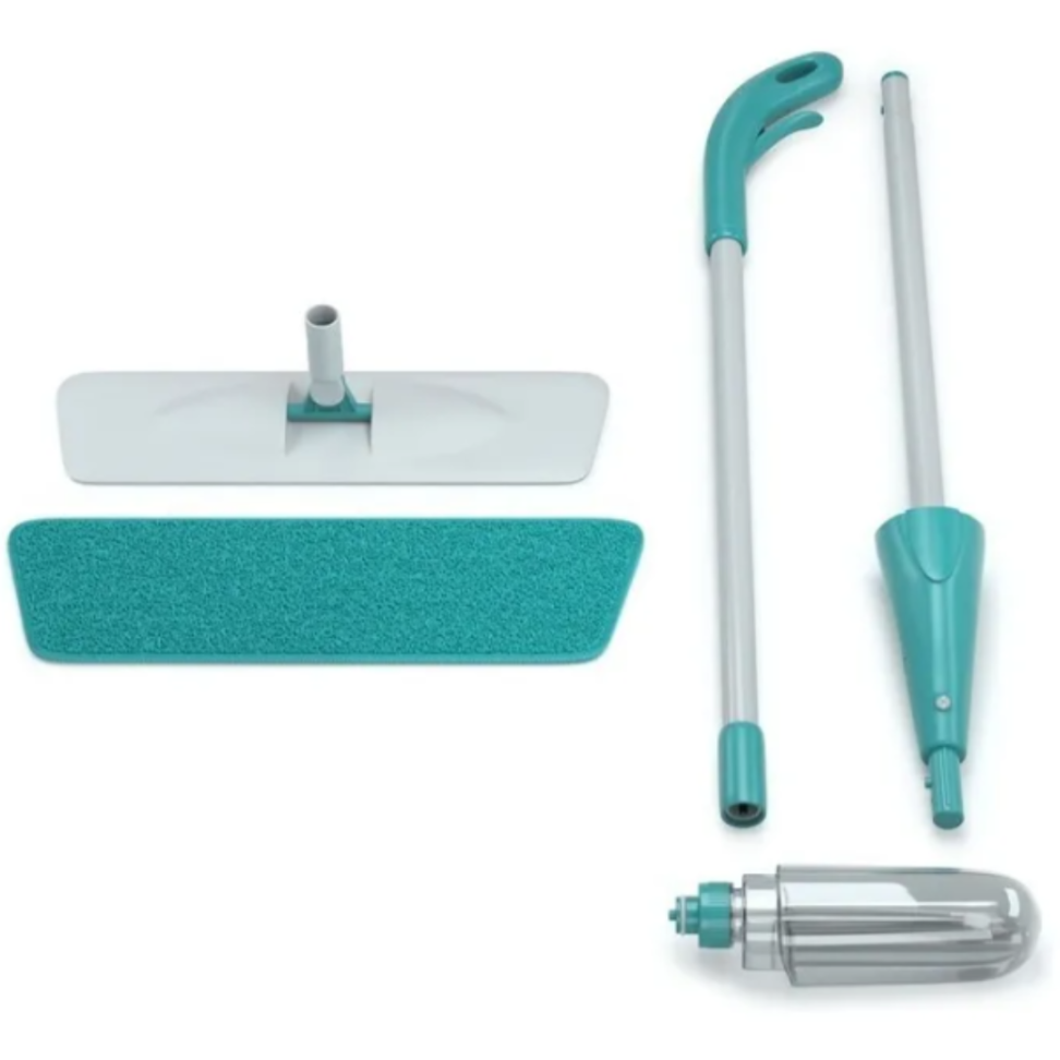 Mop Spray Fit Microfibra Verde Reservatório 365ml Flash Limp - #3