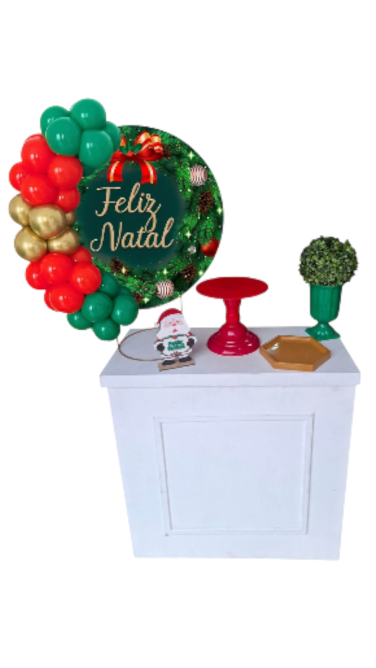 Aluguel Mini Festa Na Mesa Natal - #2
