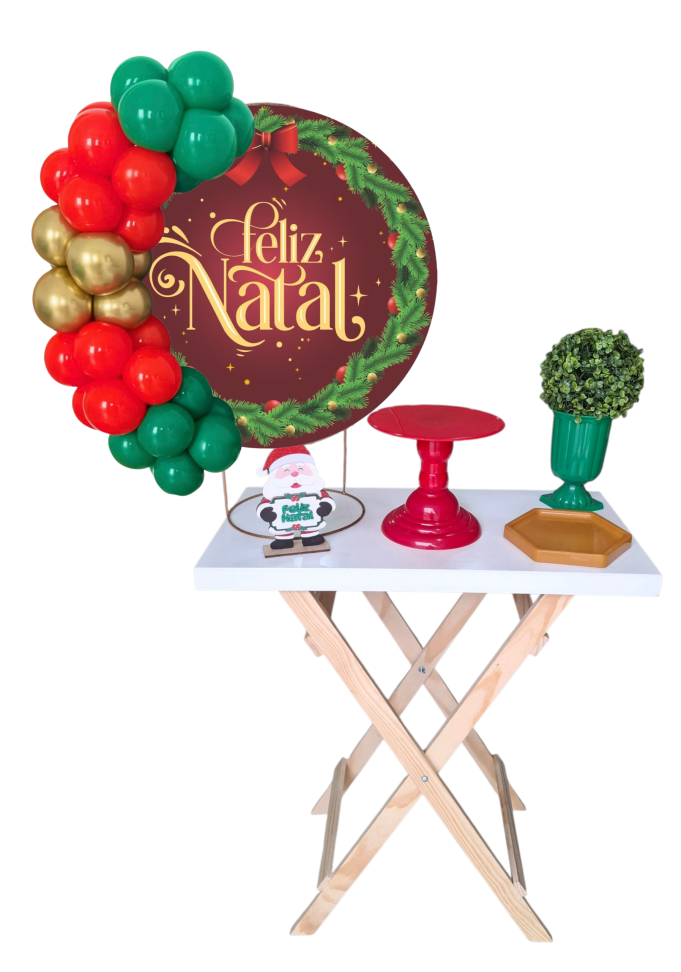 Aluguel Mini Festa Na Mesa Natal - #13